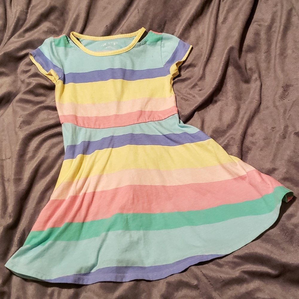 SZ 6 Cold Shoulder Skater Dress